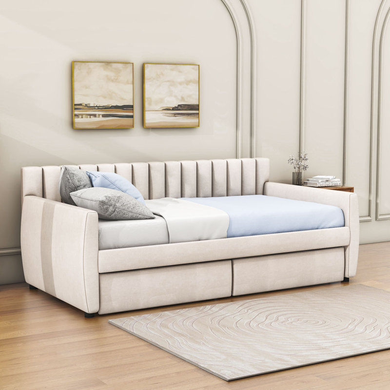 Anilyah Twin Daybed, Beige