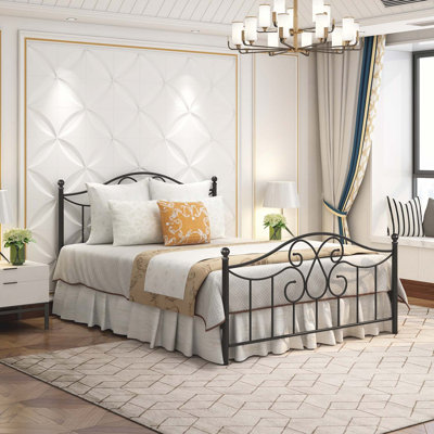 Metal Slat Bed