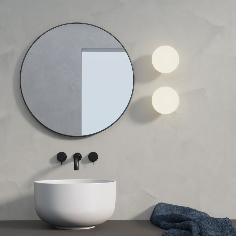 Zeppo 1 - Light Bath Sconce, Matte Black