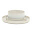 Service de vaisselle en porcelaine empilable réactive 12 pièces (service pour 4) Gibson Elite Echo Bay-113442854