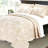 4 Piece Damask Oversized Embroidery Bedspread Set-1629558982-1629559027