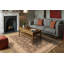 Tapis brun en laine brillante Hermione-2114415373