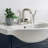 Bathroom faucet with 360 degree turn spout-110825934