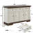 Miliah 55.12''W Sideboard Cabinet With Drawers-1192045458