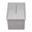 Ruvati 15" L x 20" W Drop-In Kitchen Sink with Accessories