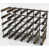 Dark Oak Stained Pine / Galvanised Steel