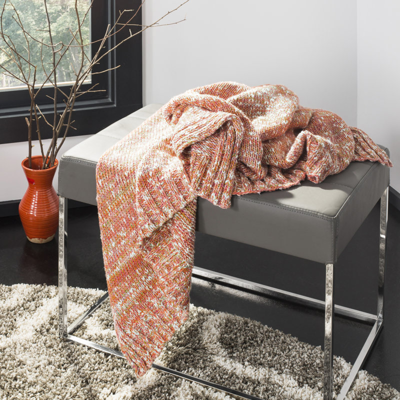 Knitted Throw Blanket