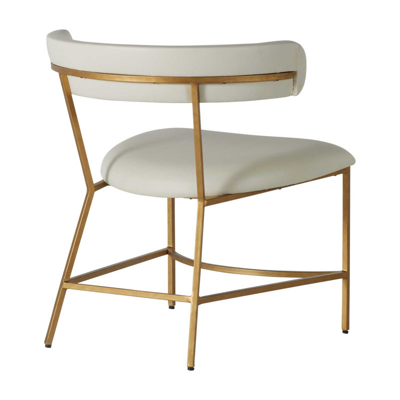 Matlock Wing Back Side Chair in White