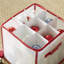 Rangement d'ornement H 12,2 po x l 12,2 po x P 12,2 po-27276444