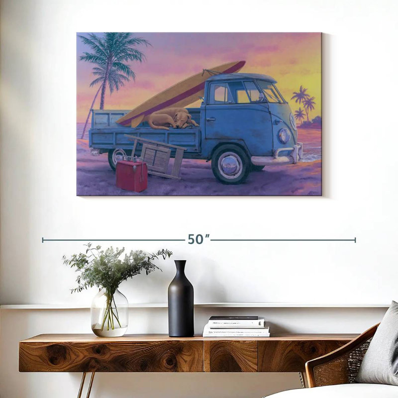 Mehar The Beach Boy, H 26 po x l 39 po