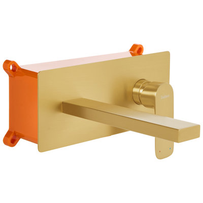 Wall Mounted Basin Mixer Tap Brass