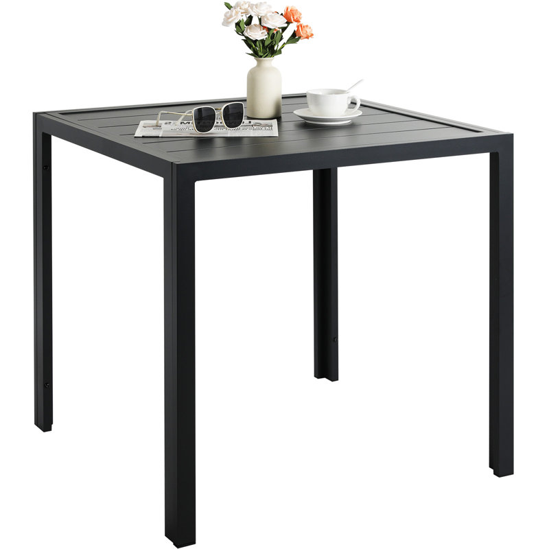 Raffiel Square Outdoor Chat Table , 75cm cm W 75cm cm D