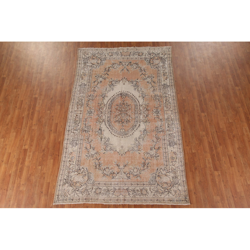 Tapis turc anatolien délavé 6 x 10