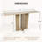 51” Narrow Rectangular Entryway & Behind‑Sofa Console Table-125199588