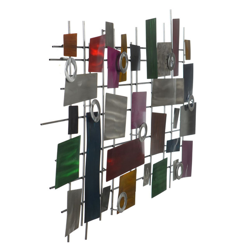 Handmade Wall Art - Geometric - 47" x 28"