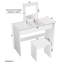Caidance Dressing Table with Mirror