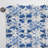 Cobalt Fretwork Ii Victorian Pattern I - Bohemian Curtain - Velvet Room Darkening - 1 panel-107578210
