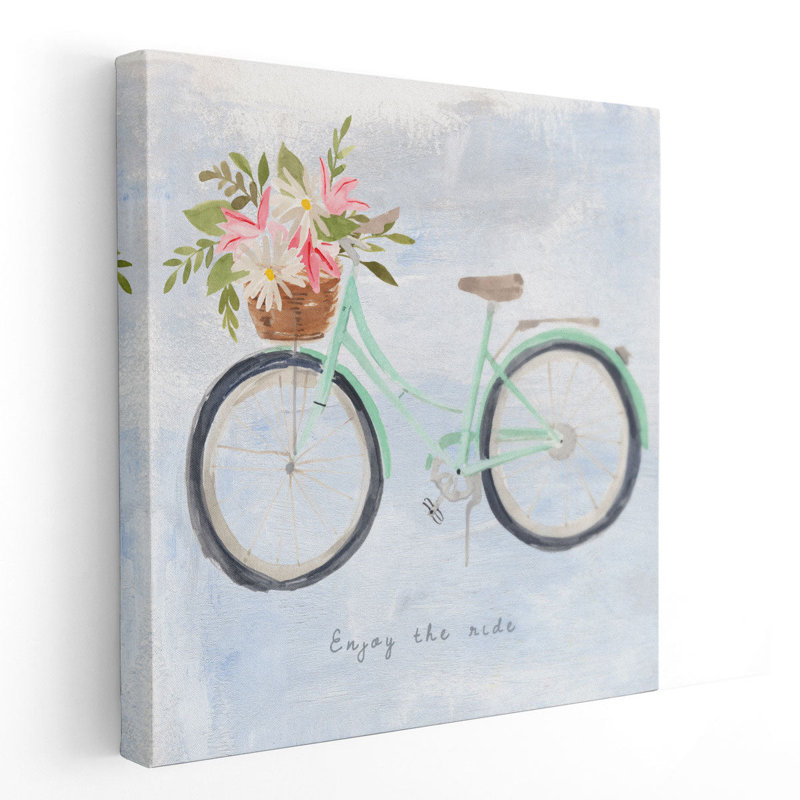 Enjoy the Ride I - reproduction d'art sur toile, H 12 po x l 12 po
