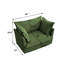 Ensemble de salon modulaire Shetucket de 49 po avec 2 coussins moelleux Latitude Run-462645064