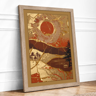 Sun Industrial - Framed Print