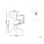 Komor Velvet Office Chair-2039470178