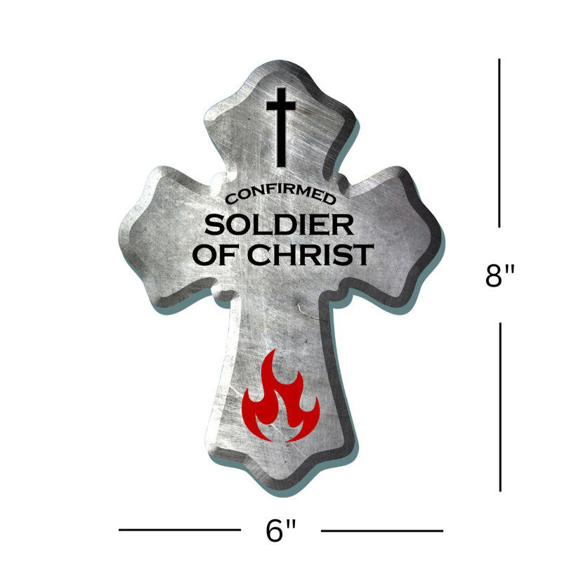 Soldat du Christ croix en bois
