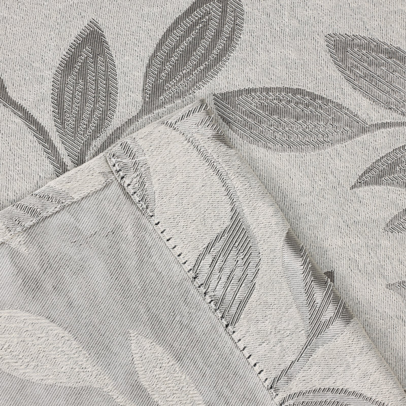 Panneaux de rideaux à passe-tringle en polyester Finklea, Ivoire, L 26 po x L 63 po