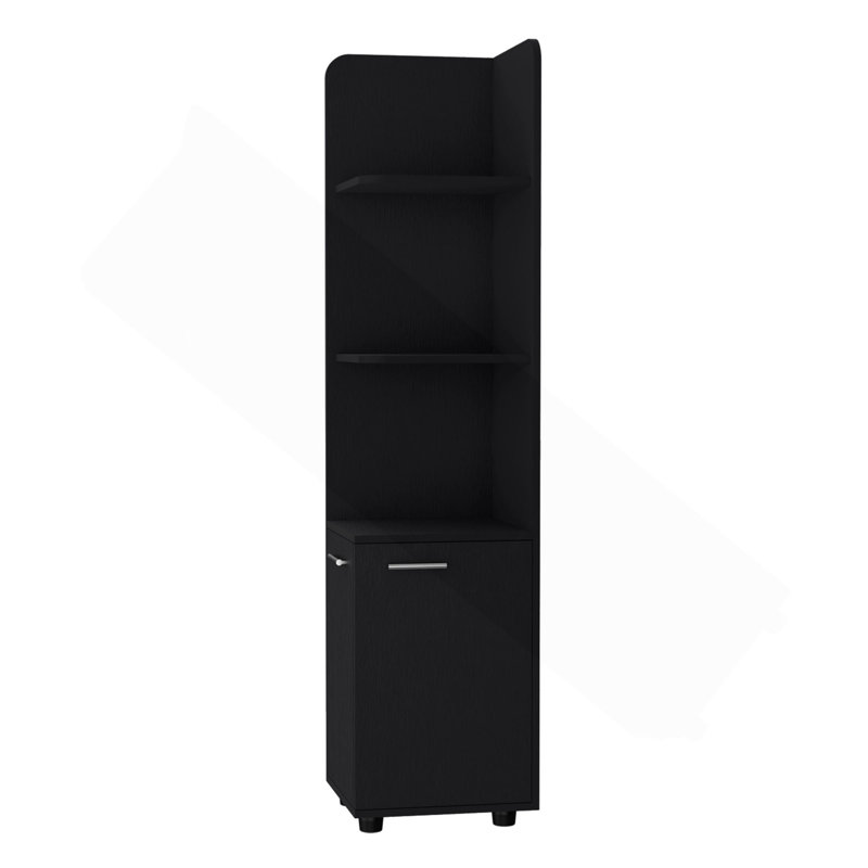 Armoire 2 portes avec 3 tablettes d'angle