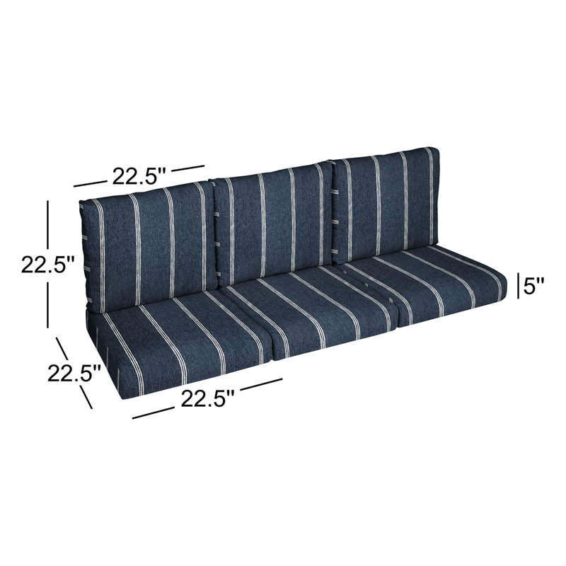 Sunbrella - Piece Cushion, Blue