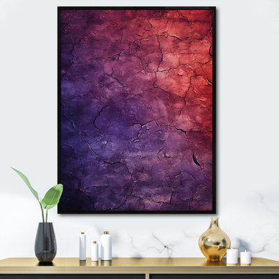 Vintage harmonie mauve - décoration murale géométrique moderne
