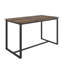 Five-Piece Set Table And Chair With Backrest, Industrial Style, Solid Structure