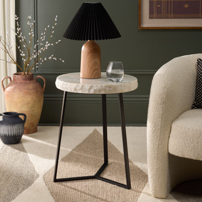 Table d'appoint en marbre Elenore