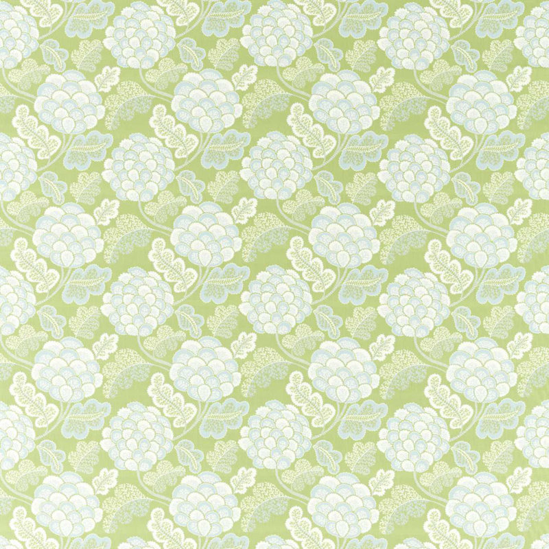 Flourish Fabric, Green
