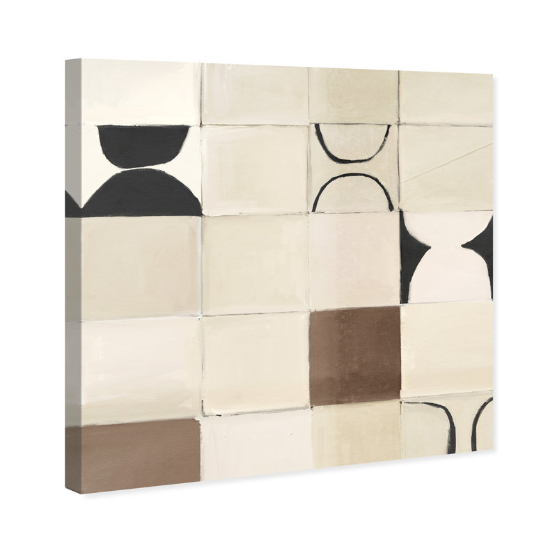 Boho Tiles Print by Oliver Gal, Gallery Wrapped, 40"H x 40"W