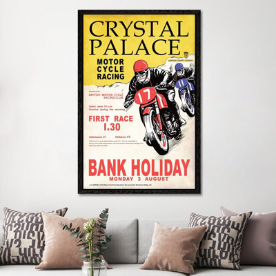 Crystal Palace Racing I by Mark Rogan - Print on Canvas