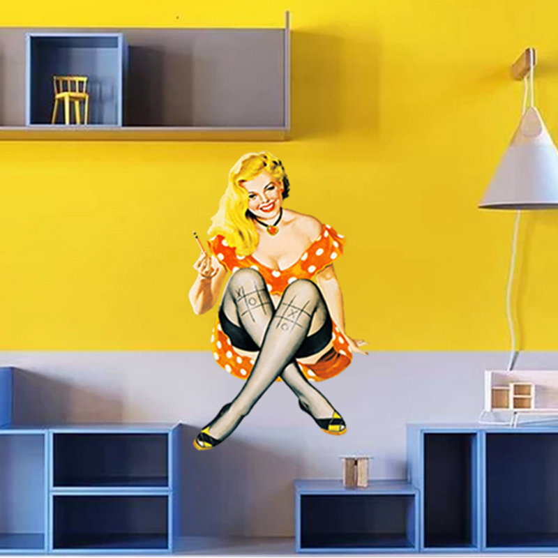 Entertainment Wall Decal, 52" H x 33" W