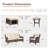 Wicker Sofa Seating Group With Cushions-456584085