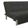 Adjua Twin 69'' Upholstered Biscuit Convertible Sofa