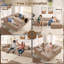 Canapé modulaire Nathasa 2 pièces sans assemblage avec compression, canapé désossé à revêtement libre avec méridienne en L, canapé modulaire à assise profonde pour le salon et la chambre à coucher-226497959-216910390
