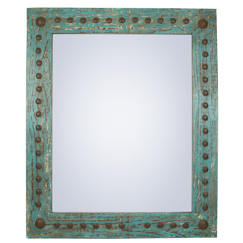 Lajoie Wood Wall Mirror, 34" H x 34" W