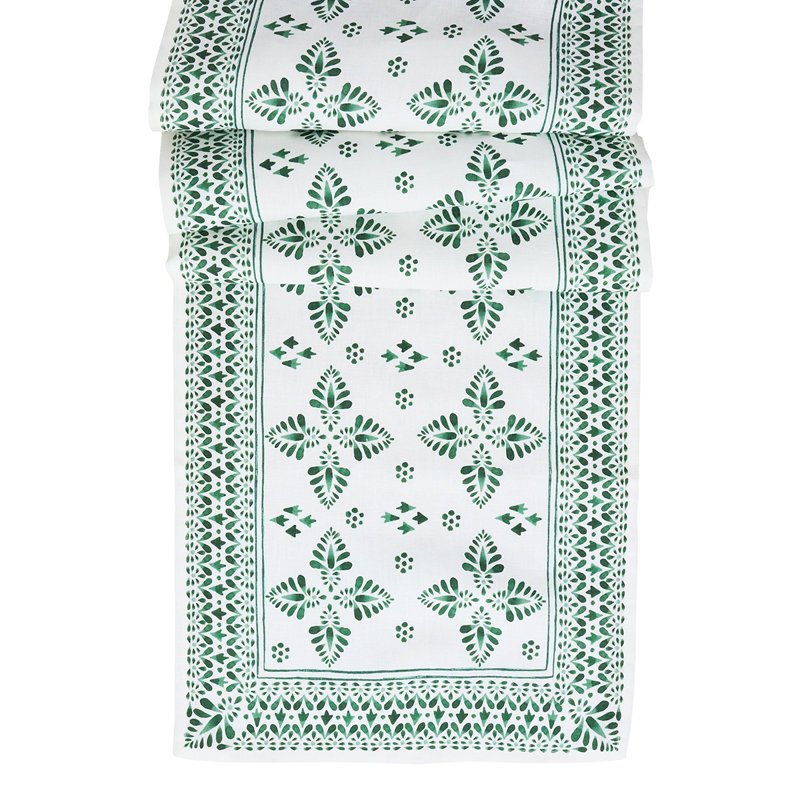 Iberian Border 18" X 90" Table Runner