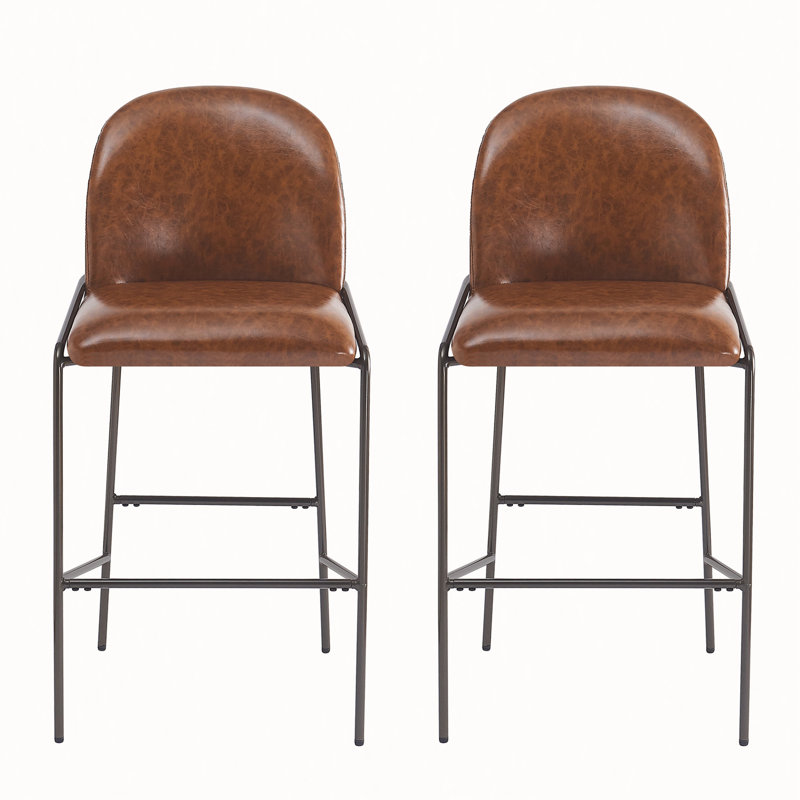 Ensemble de 2 tabourets de bar Galen