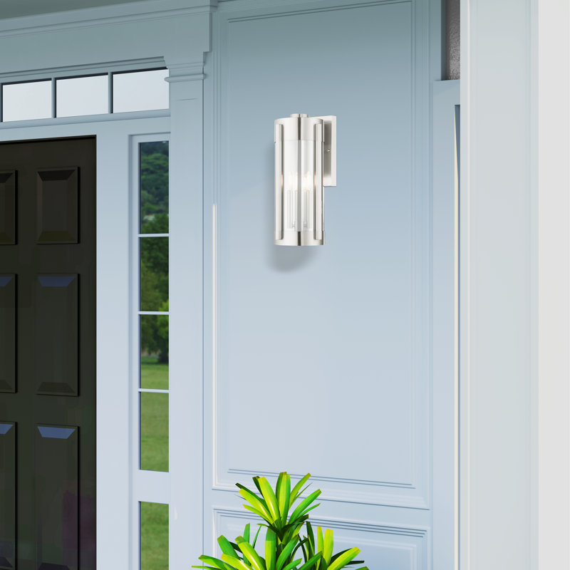 Adia Stainless Steel Wall Light, Brushed Nickel
