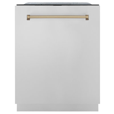 Zline Autograph Edition 24"" 45 dBA Built-In Button Control Dishwasher -  DWMTZ-304-24-CB