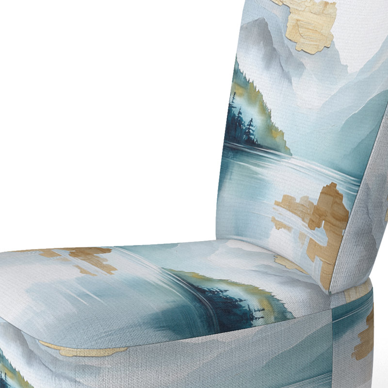 Chaise d'appoint Lake Mountains - Chaise d'appoint Alpine Lake Ridge I, Side Chair Armless