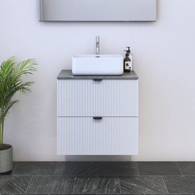 Lissia 23.7'' Single Bathroom Vanity with Top