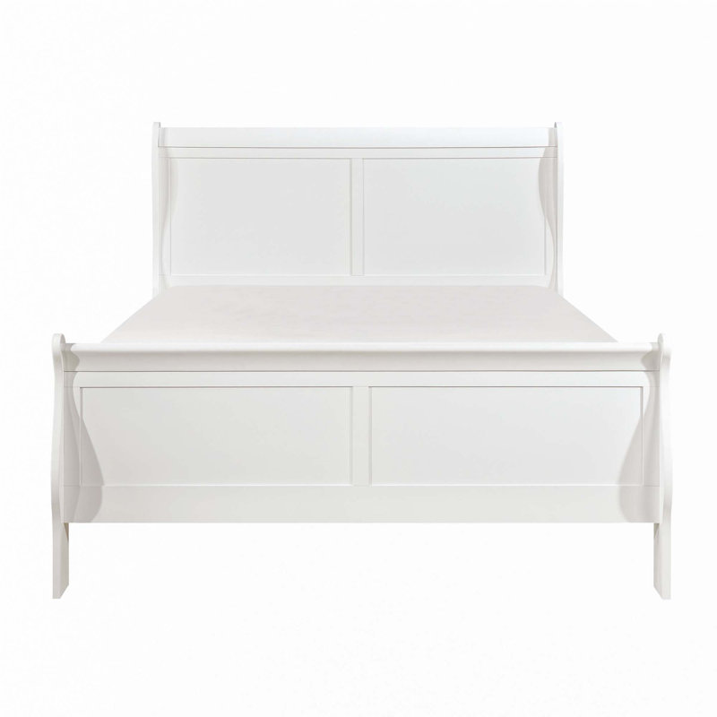 Cadre de lit (seulement lit), Double, Blanc