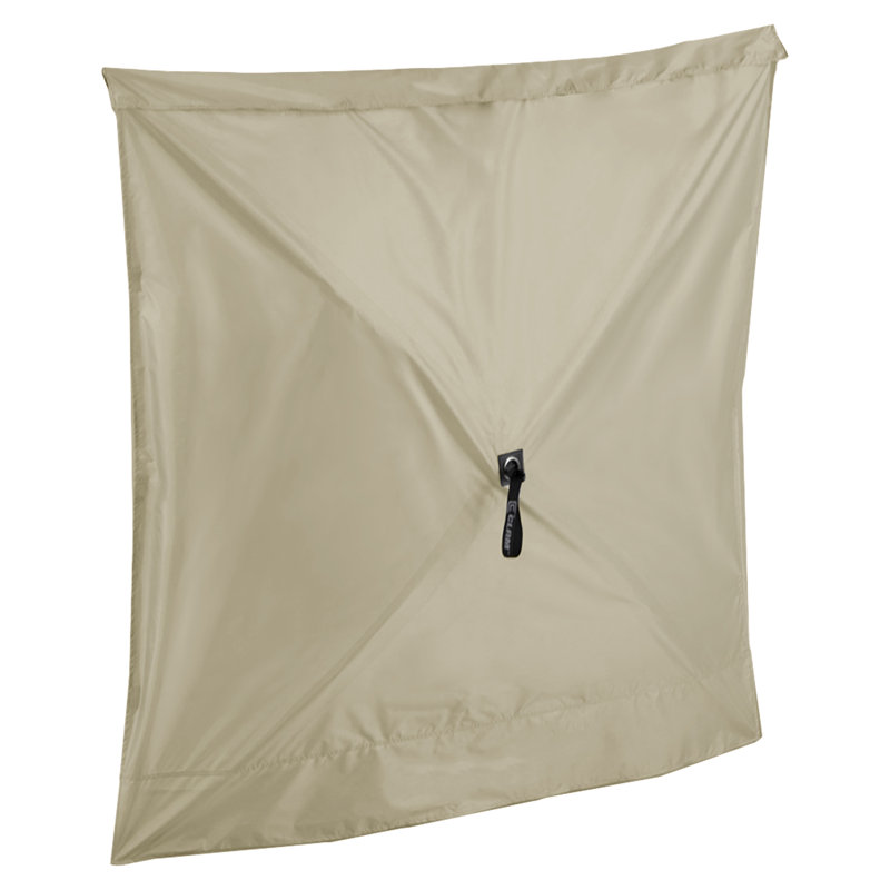 D Aluminum Canopy, Tan, 82" H x 108" W x 108" D