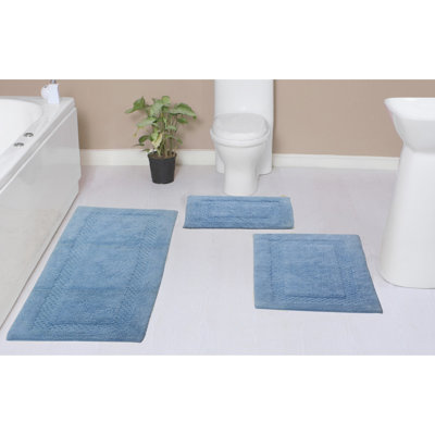 Tapis de bain 100% coton Classy Bathmat Collection (ensemble de 3)