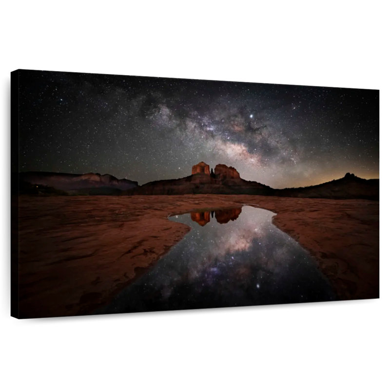 Voie Lactée Oberle et piscine réfléchissante Sedona, H 16 po x l 24 po